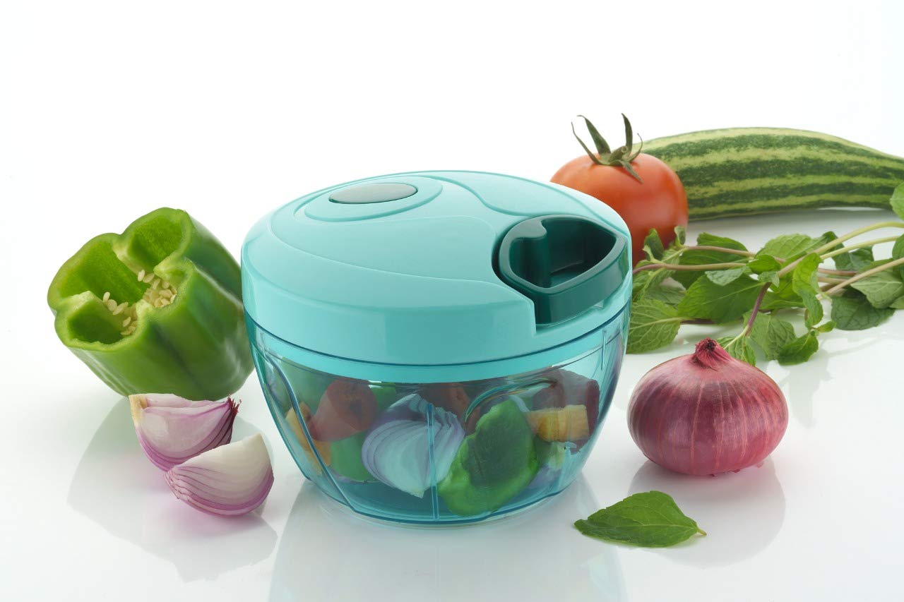 Simplify Food Preparation With The Anjani Brand Large Handy And Compact Chopper, Featuring Stainless Steel Blades For Efficient Chopping - Image 3