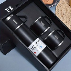 Stainless Steel Vacuum Flask Set